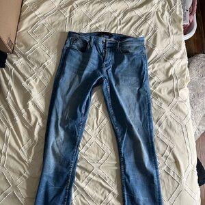 Guess Men's Slim Fit Blue Jeans